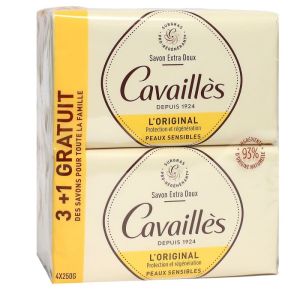 Roger Cavailles Lot De 4 Savons