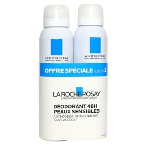La Roche Posay Deo Spray Lot De 2