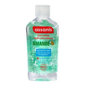 Assanis Pocket Parf Gel Antibact Amande 80Ml