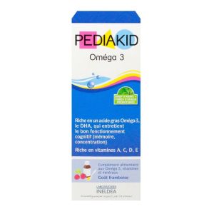 Pediakid Omega 3 Sp Framboise Fl/125Ml