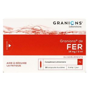 Granions Fe Amp Buv 2Ml 30