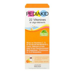 Pediakid 22Vit Oligoe Sir125Ml