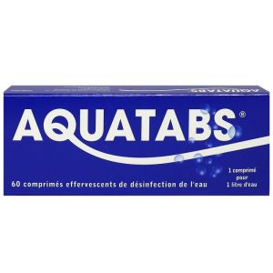 Aquatabs Cpr Purif Eau1= 1L 60