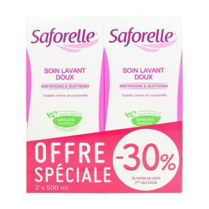 Saforelle Soin Lavant Doux Solution Lavante Douce
