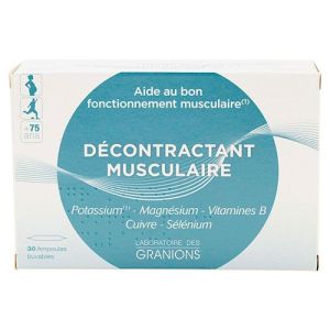 Granions Decontractant Musculaire Ampoule, Complém