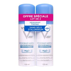 Vichy Déod Ss Sels D'alu 48H 2Spr/125Ml
