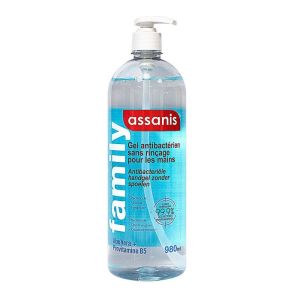 Assanis Family Gel Antibactér Main 980Ml