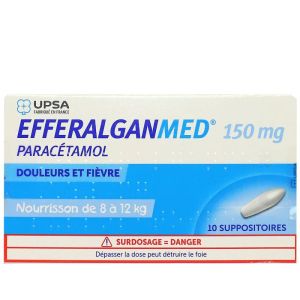Dafalgan 150Mg Suppo Plq/10