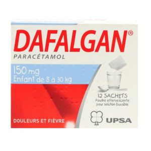 Dafalgan Pdr Sac Jenf 150Mg 12