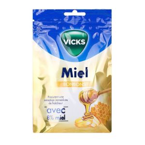 Vicks Bonbon Miel Sach/72G