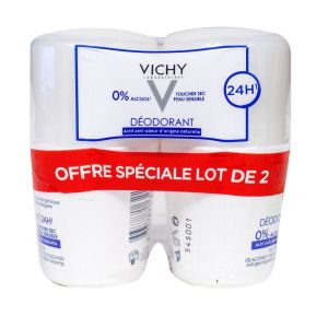 Vichy Déod Sans Sels D'aluminium 2Billes/50Ml