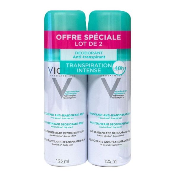 Vichy Deod Transp Aer125Mlx2 C
