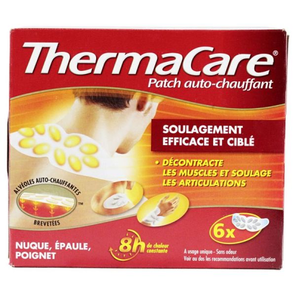 Thermacare Nuque Bte 6 Patchs