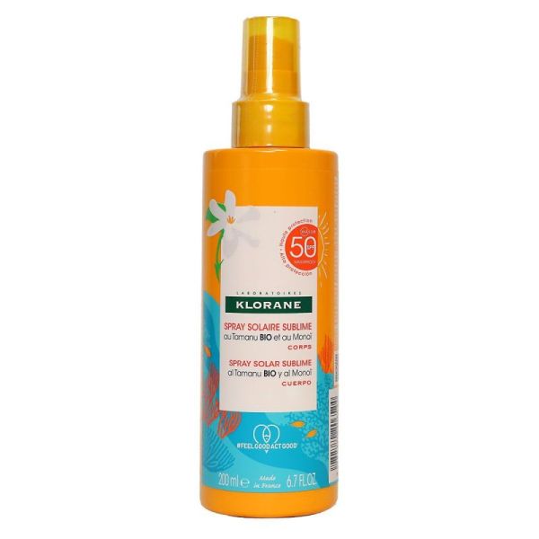 Klorane-Sol Spray Spf50 200Ml