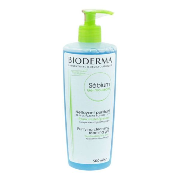 Sebium Gel Mous Purif Fl 500Ml