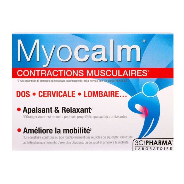 3C Pharma Myocalm Cpr 30
