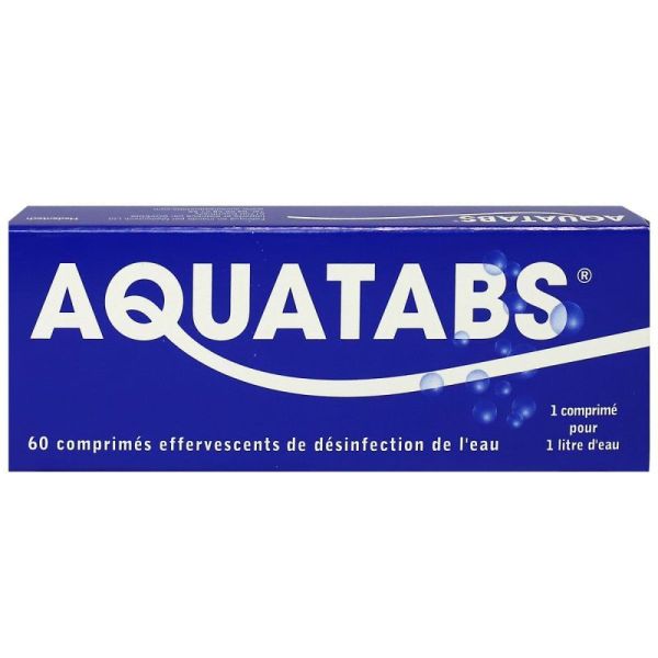 Aquatabs Cpr Purif Eau1= 1L 60