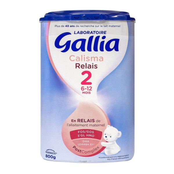 Calisma Relais 2E Age Lait Pdr800G