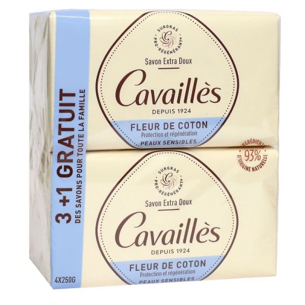 Cavailles Sav Surg Fl/Coton250Gx4