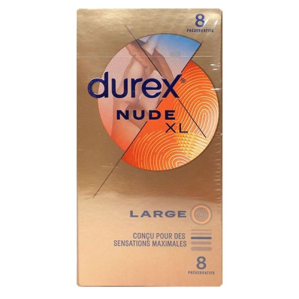 Preserv Durex Nude Xl X8