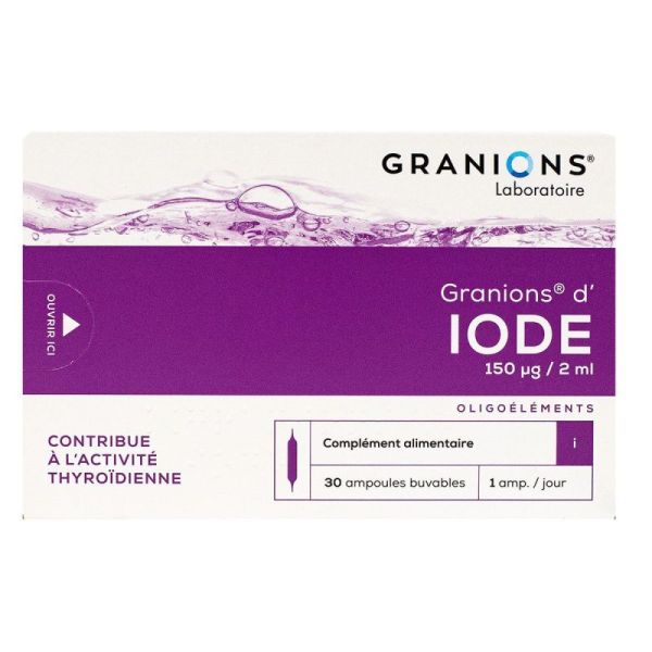Granions Iod Amp Buv 2Ml 30