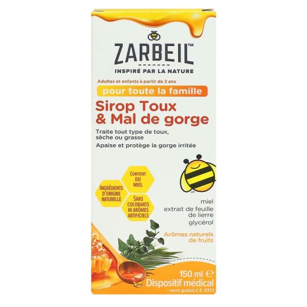 Zarbeil Sirop Ad/Enf Tx&Gorg 150Ml