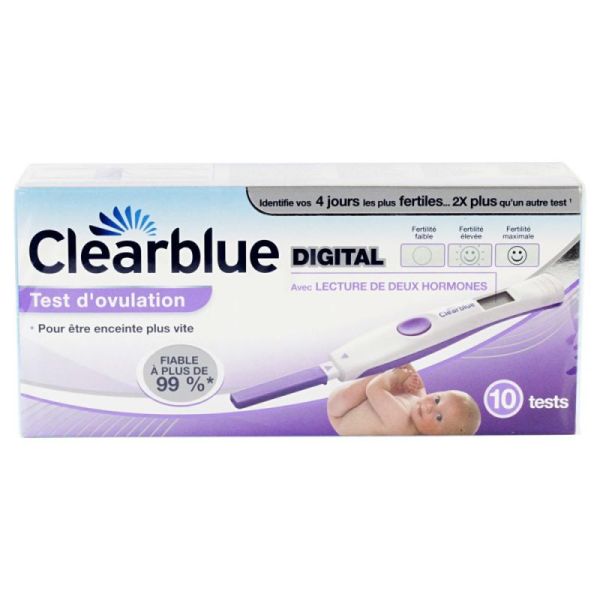 Clearblue Test Ov 2Horm Bt 10