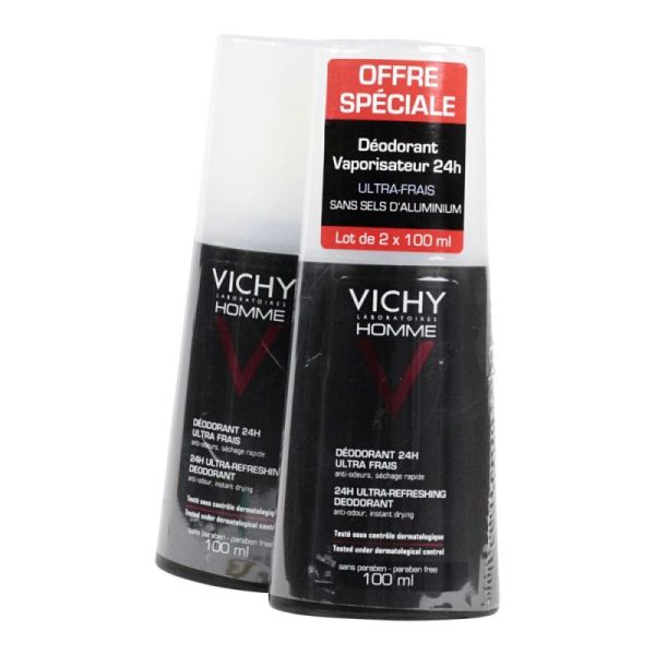 Vichy H Deod Ul Fr V100Mlx2 C