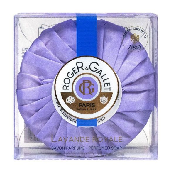 Savon parfumé 100g lavande royale