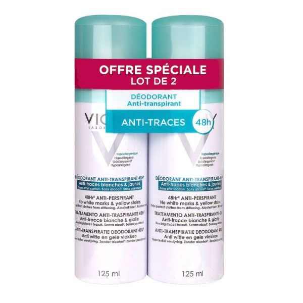 Vichy Deo Anti Transpirant Lot 2