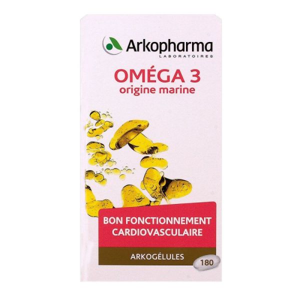 Arkogelukes Omega 3 Marine Caps Fl/180